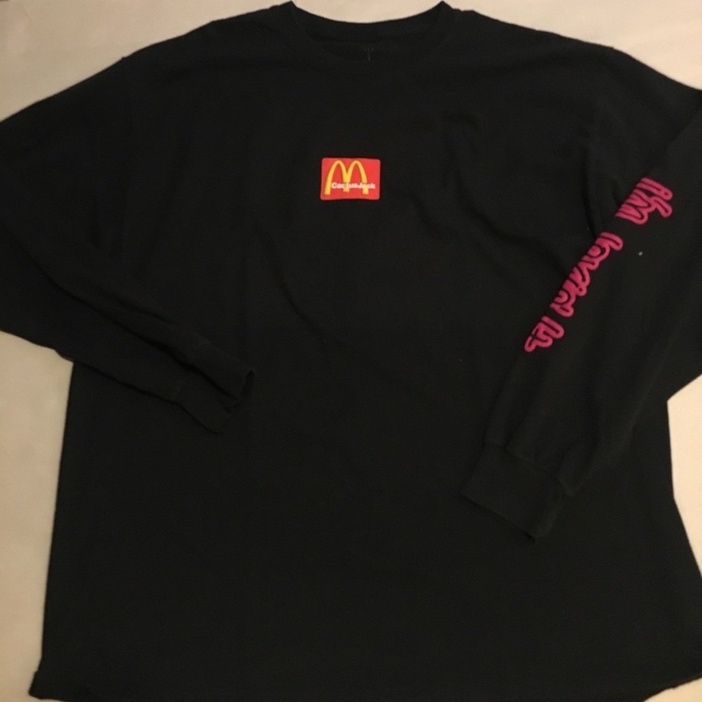 McDonald’s x cactus jack long sleeve